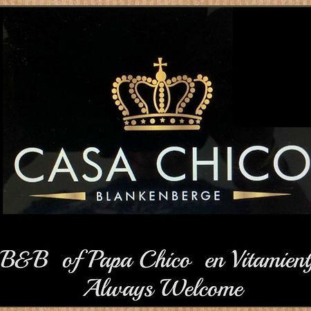 Casa Chico Bed & Breakfast Blankenberge Bagian luar foto